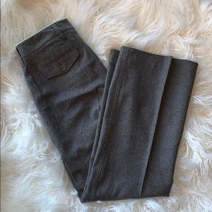 GAP stretch gray wool pants slacks